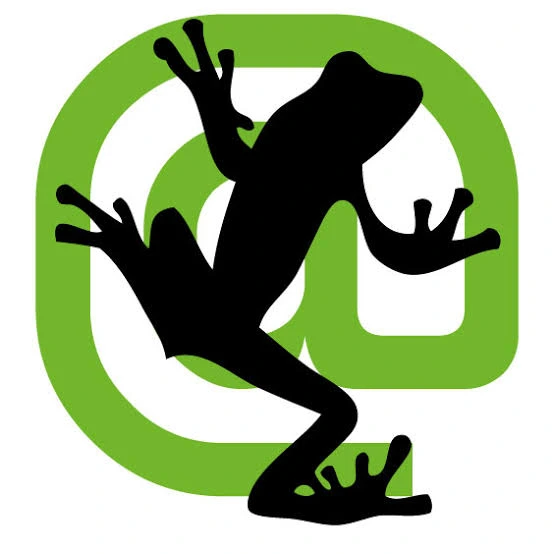 Screaming frog logo